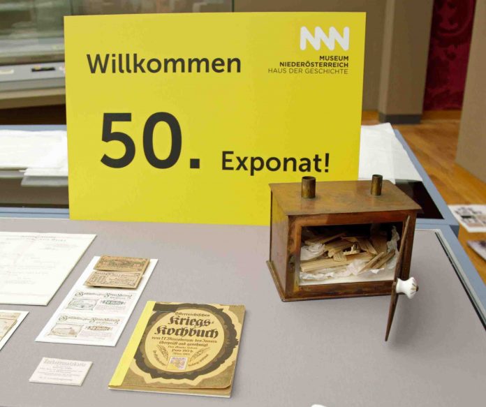 Das 50. Objekt in der Schwerpunktausstellung zur Ersten Republik (Bildquelle: Museum Niederöstereich) Das 50. Objekt in der Schwerpunktausstellung zur Ersten Republik (Bildquelle: Museum Niederöstereich)