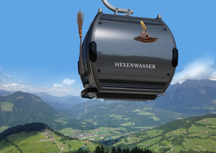 Komfortabel, familienfreundlich und erlebnisreich soll ab Juli 2020 die Fahrt ins Hexenwasser Söll sein (Bildquelle: Bergbahnen Söll) Bergbahnen Söll: Hexenwasser-Gondel ab Juli 2020