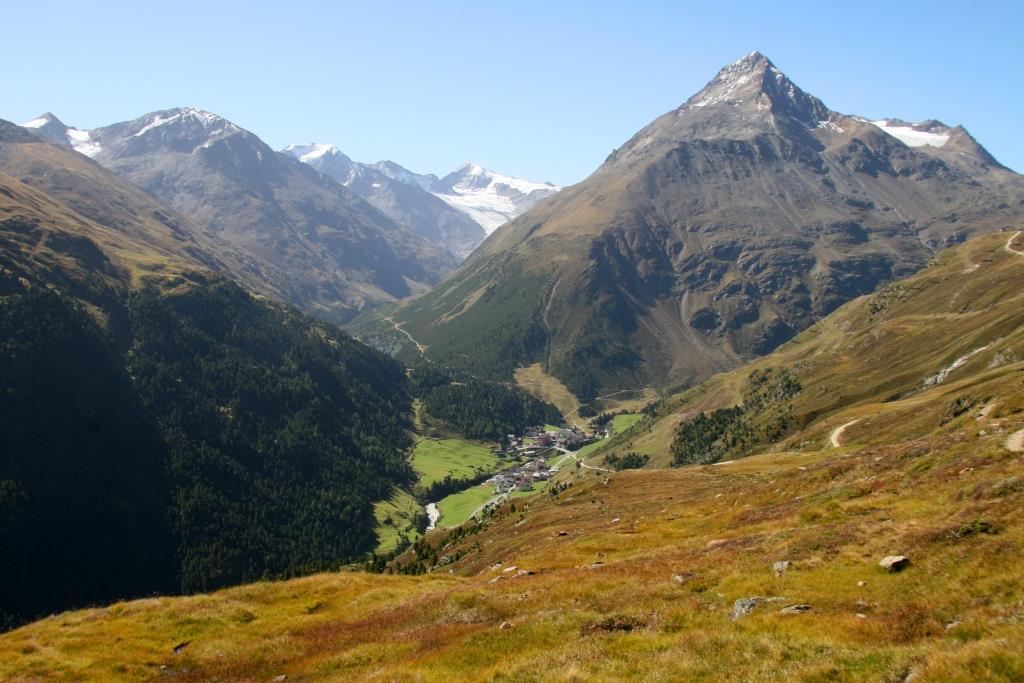 Das Bergsteigerdorf Vent im Ötztal. (Bildquelle: Alpenverein / Hannes Schlosser)