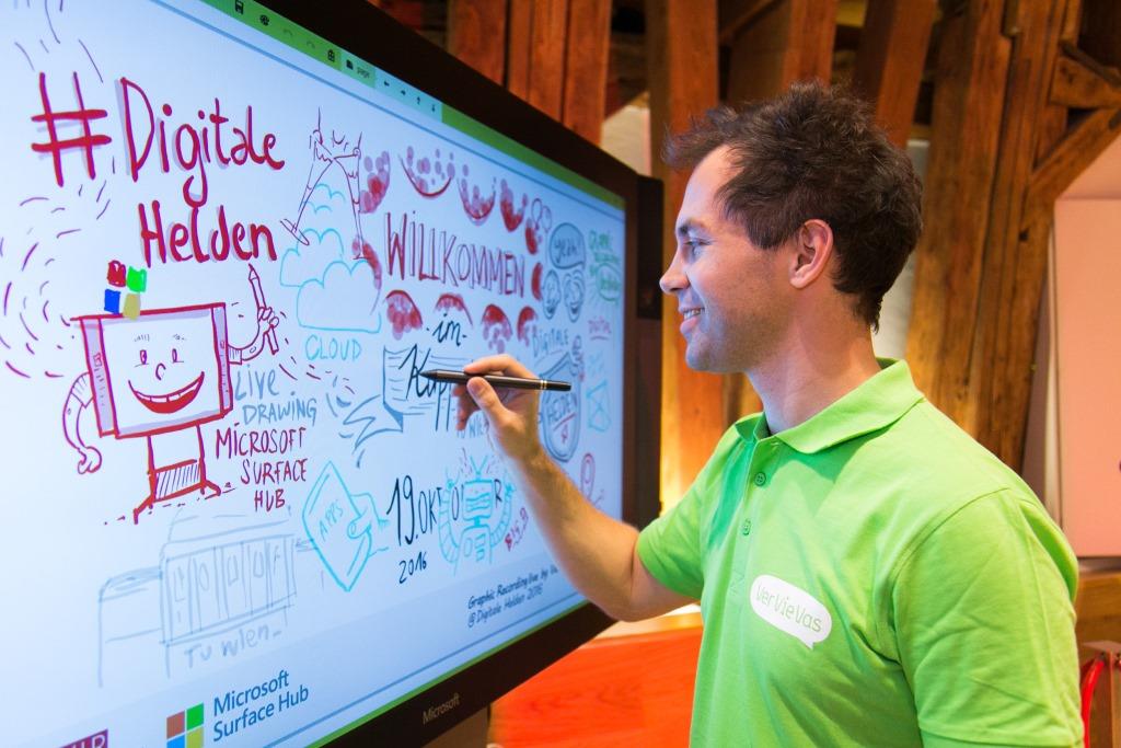 Microsoft #DigitaleHelden Symposium (Bildquelle: Microsoft Österreich GmbH / APA-Fotoservice / Rastegar)