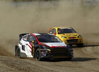 Rallycross: Max Pucher triumphiert in Melk vor Alois Höller Staatsmeister Max Pucher triumphierte in Melk vor Geburtstagskind Alois Höller. (Bildquelle: Walter Vogler)