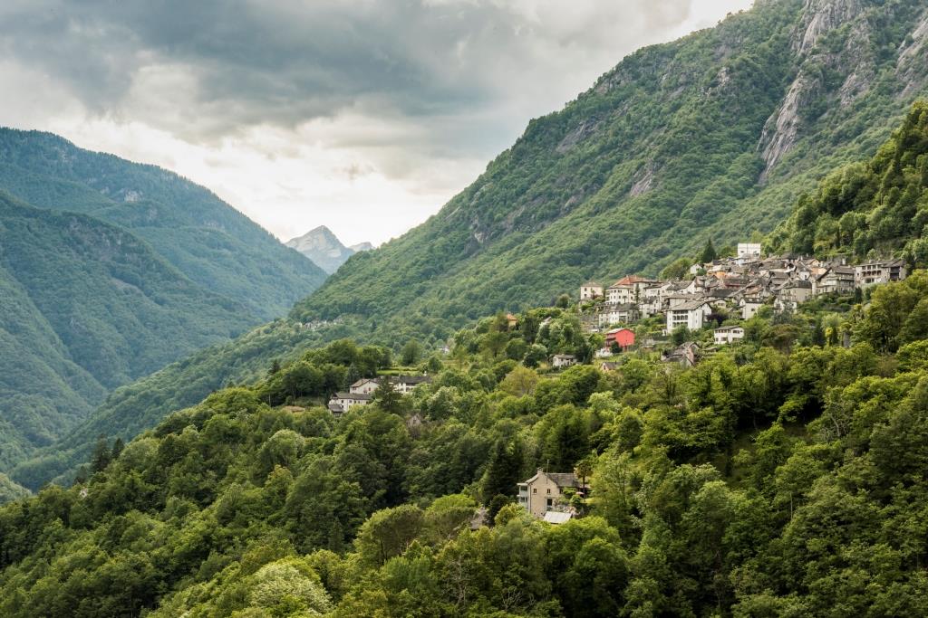 Onsernonetal (Mühle, Seilbahn, Alp Salei) in Vergeletto, Ticino. (Bildquelle: Switzerland Tourism / Andre Meier)