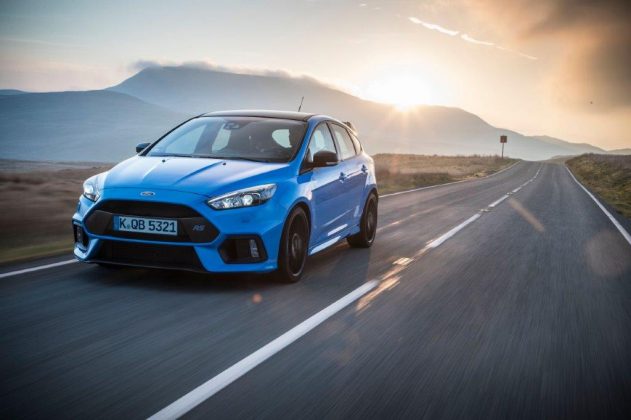 Ford Focus RS: Neues „Blue & Black“-Ausstattungspaket inklusive mechanischem Vorderachs-Sperrdifferenzial. (Bildquelle: Ford)