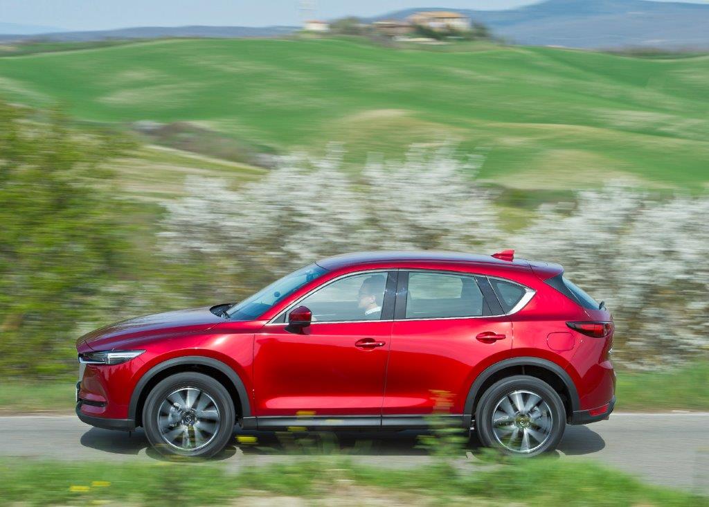 Der neue Mazda CX-5 ist vom Start weg noch erfolgreicher als das Vorgängermodell. (Bildquelle: Mazda)