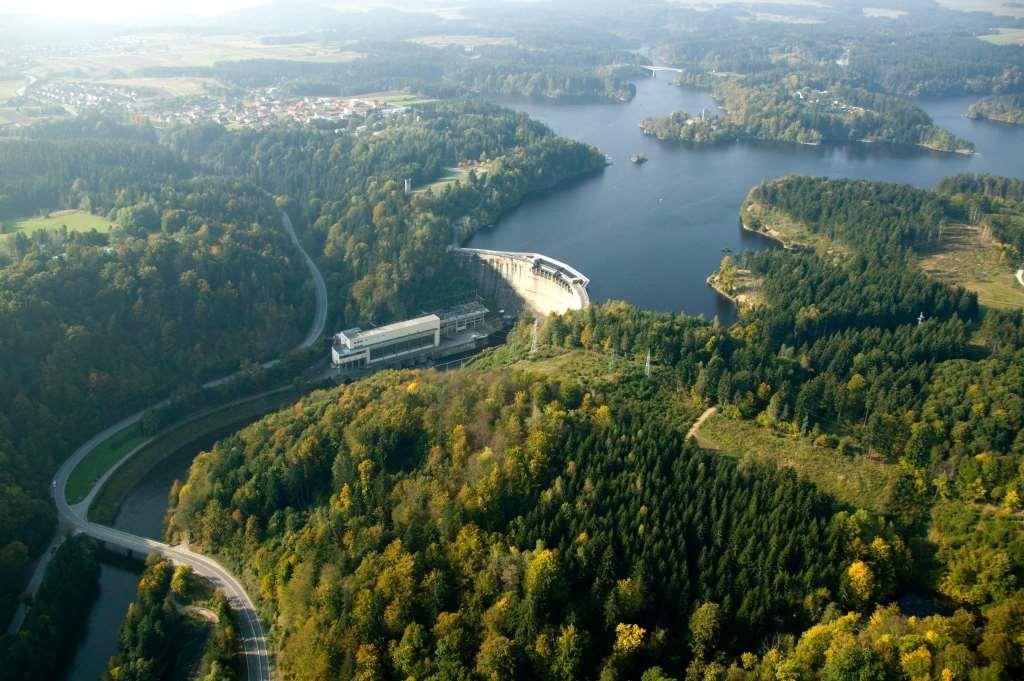 Panorama vom Kraftwerk Ottenstein (Bildquelle: EVN)