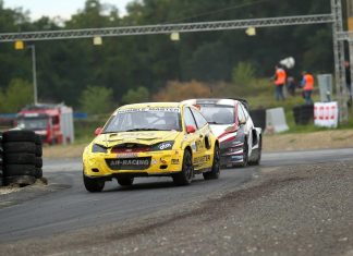 Toller Saisonabschluss der Rallyecross-Meisterschaft am Nordring Alois Höller vor Max Pucher beim Saisonfinale am neu umgebauten Nordring in Fuglau. (Bildquelle: Walter Vogler)
