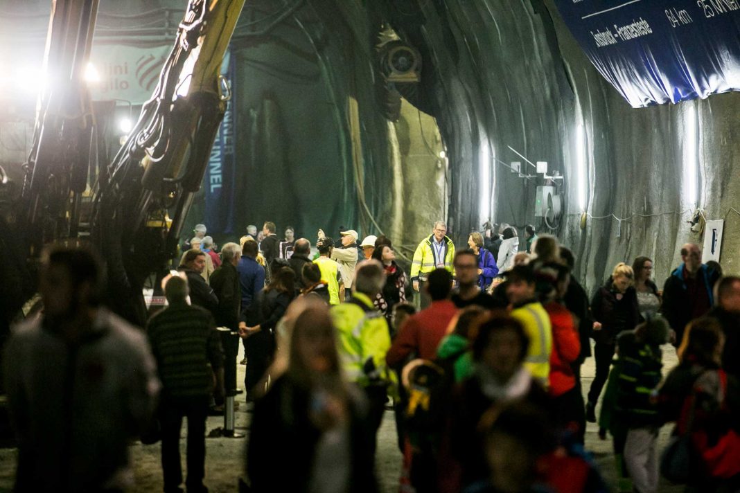 Der Brenner Basistunnel öffnete am 1. Oktober für einen Tag wieder die Tunnelportale. (Bildquelle: BBT SE/APA-Fotoservice/Hetfleisch)
