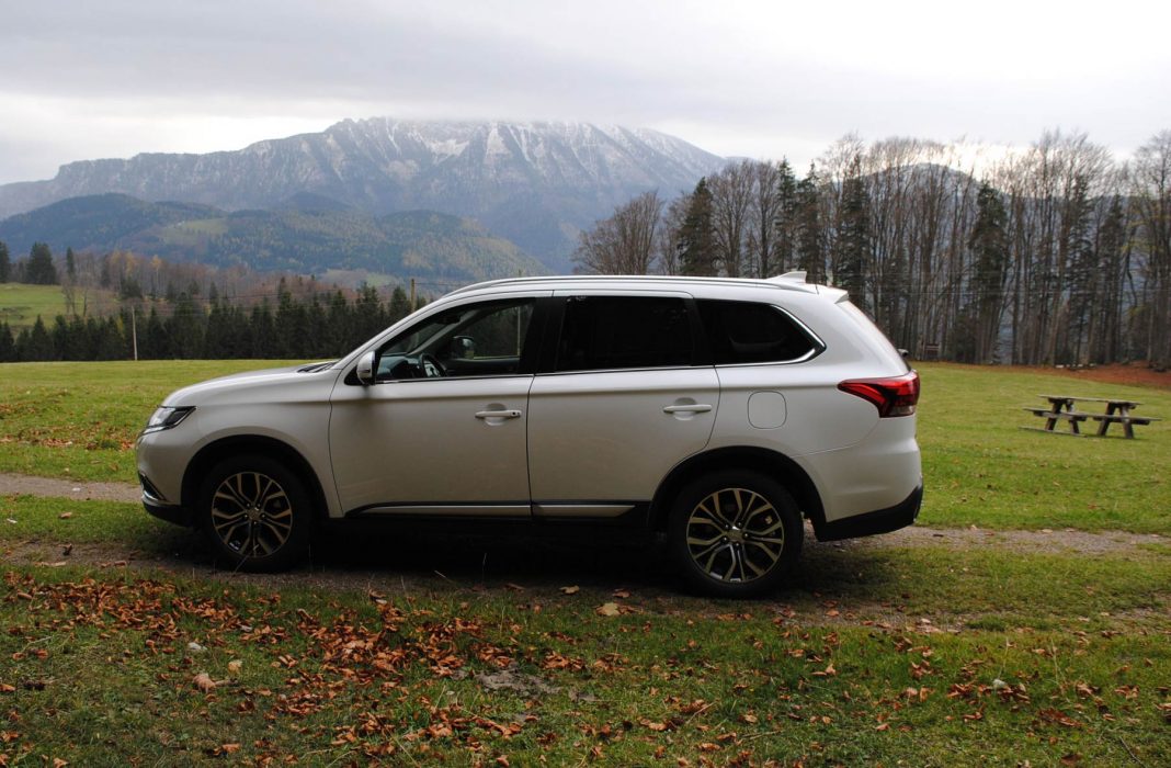 Der Mitsubishi Outlander im Guten Tag Österreich Autotest (Bildquelle: Michaela Resch)