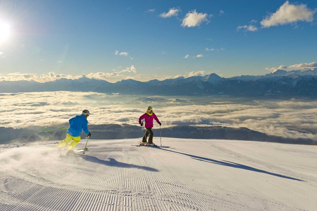 Ein Winterurlaub in Kärnten ist ein Urlaub für aktive Genießer: Hier geht es nicht nur ums Skifahren, Snowboarden, Freeriden und Tourengehen allein – hier wartet eine bunte Vielfalt an Möglichkeiten, die bei Familienmitgliedern jeden Alters für Begeisterung sorgt (Bildquelle: Kärnten Werbung/ Franz Gerdl)