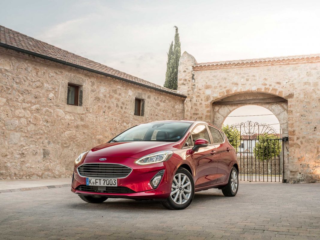 Der neue Ford Fiesta 1,0 EcoBoost in der Ausstattungsvariante Titanium (Bildquelle: Ford)