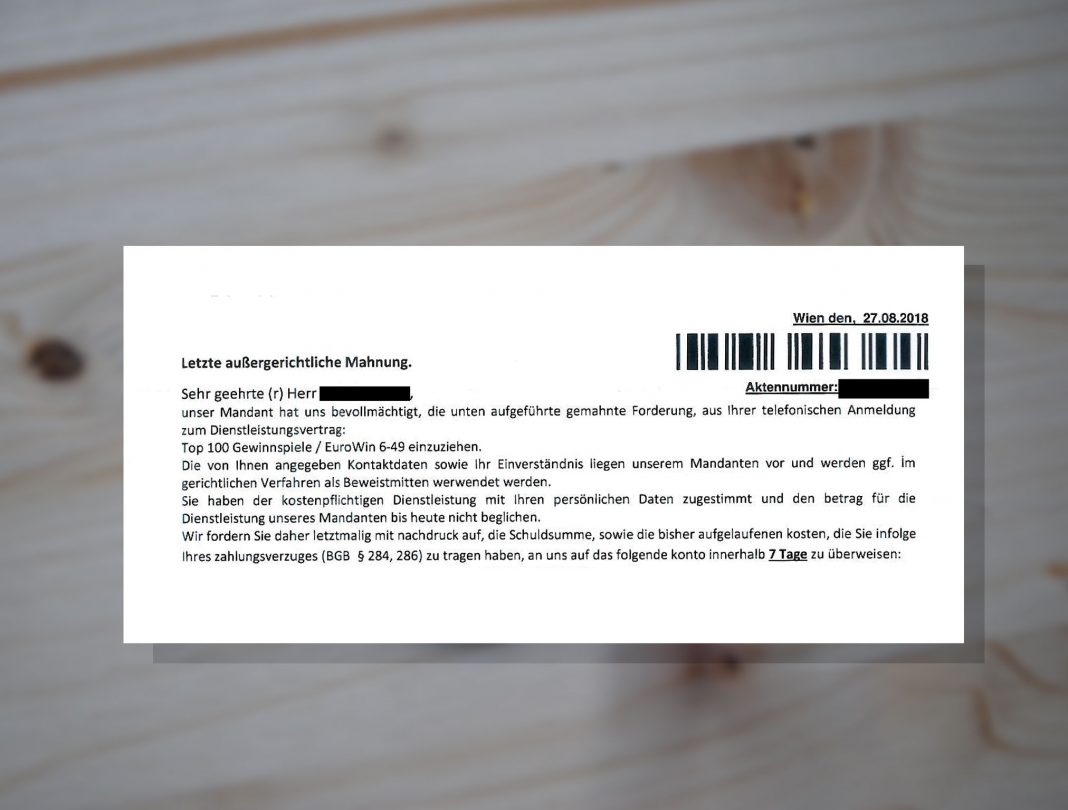 Die Arbeiterkammer Niederösterreich und das Landeskriminalamt warnen vor Inkasso-Betrug (Bildquelle: AK NÖ)