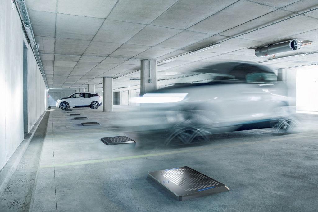 So könnte die Parkgarage der Zukunft für E-Autos aussehen (Bildquelle: Easelink / Jungwirth)