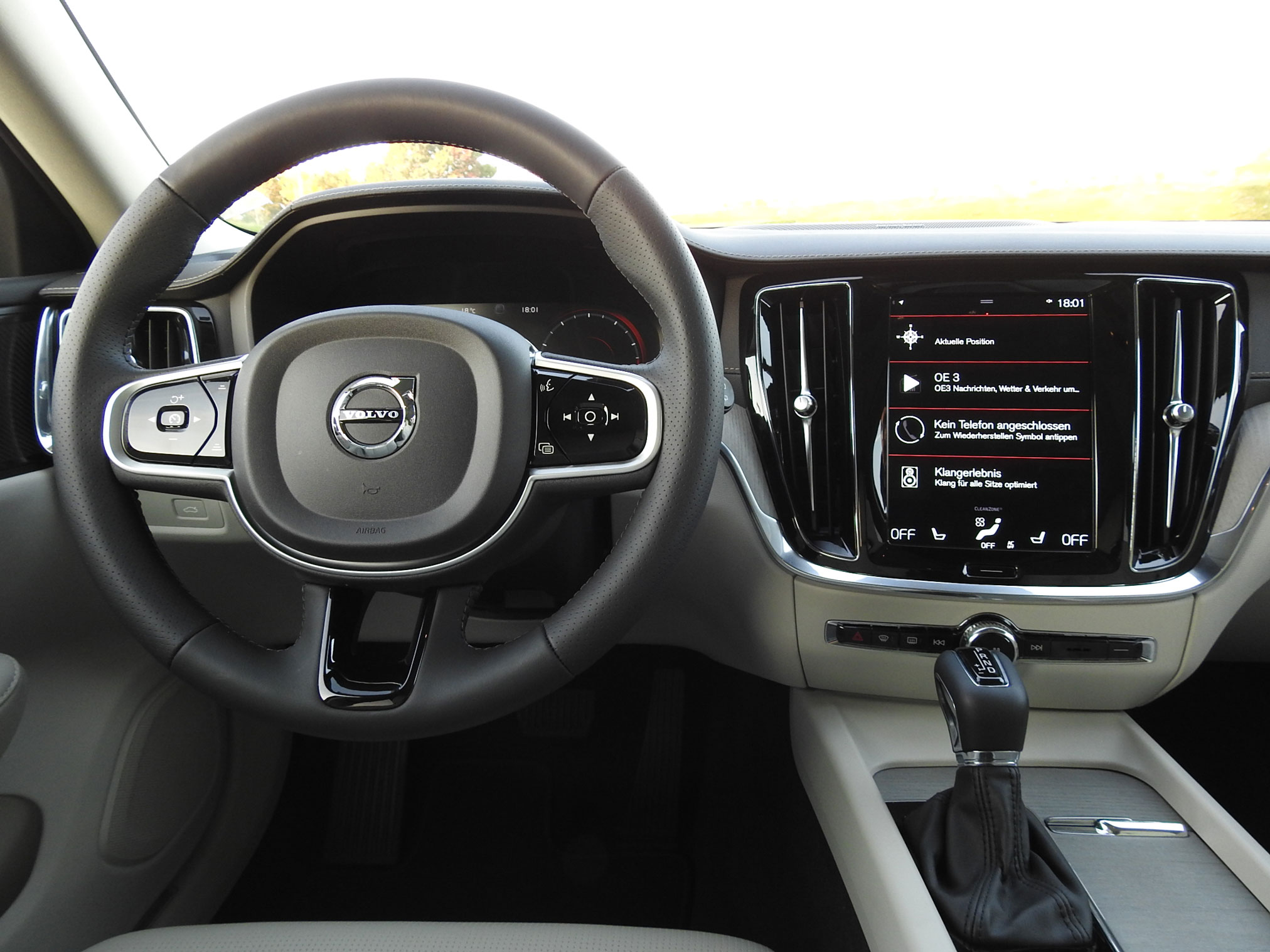 Der neue Volvo V60 T6 AWD Geartronic Inscription (Bildquelle: Michaela Resch)