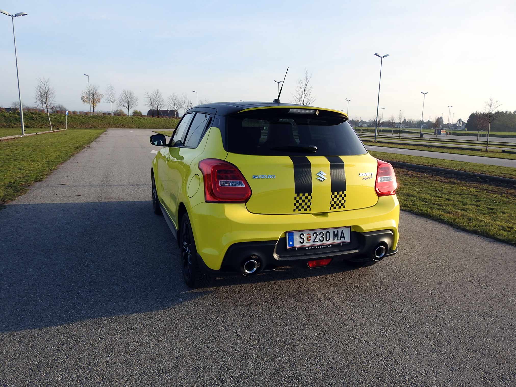 Der Suzuki Swift Sport 1,4 Boosterjet DITC (Bildquelle: Michaela Resch)