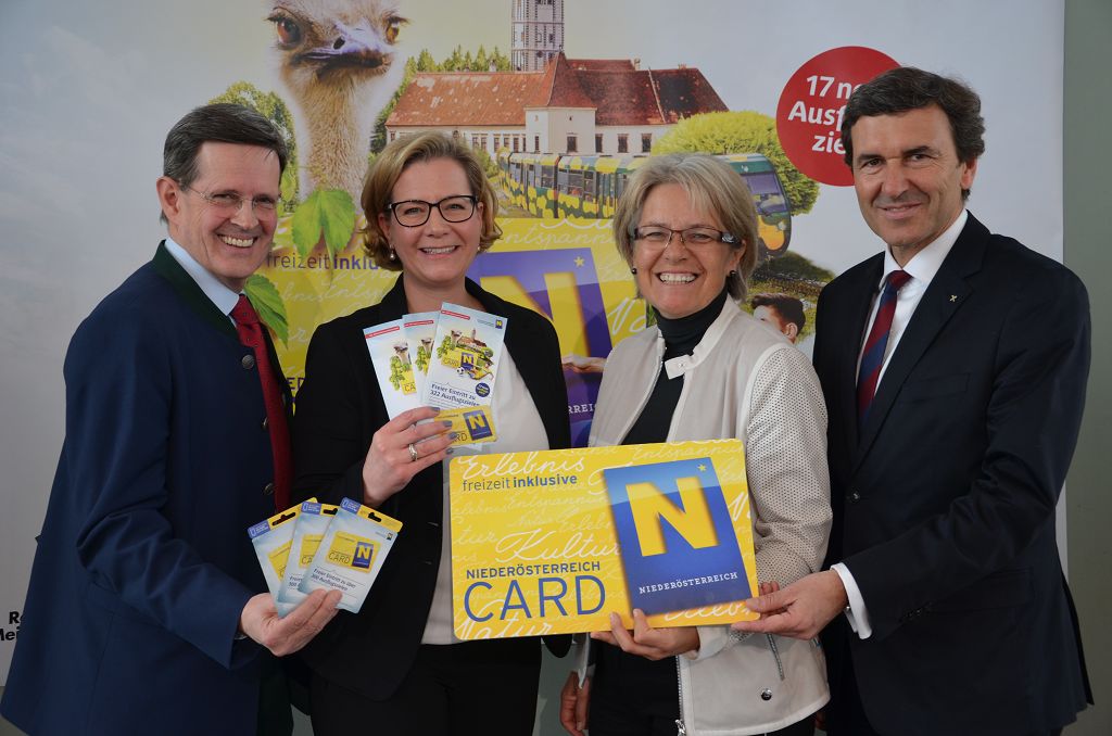 NÖ-CARD startet mit 322 Ausflugszielen in die neue Saison