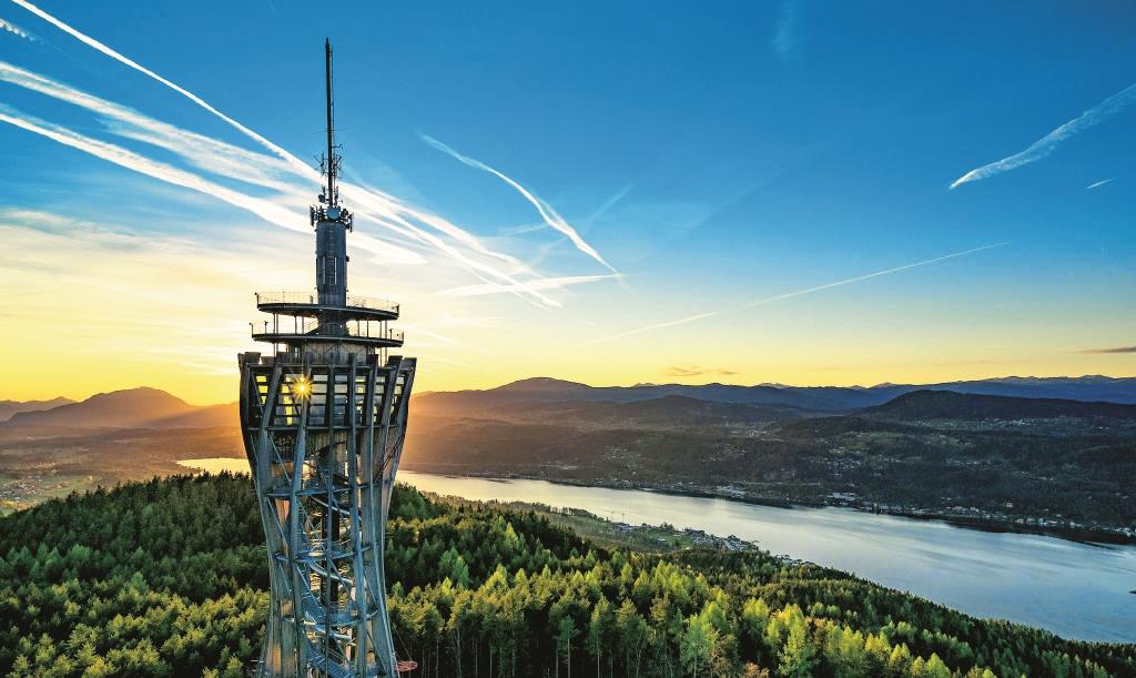 Ganz Kärnten mit einer Karte