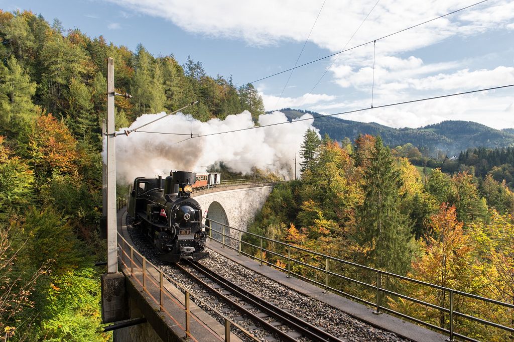 Mariazellerbahn: Dampfzug und Panoramawagen starten in die Saison