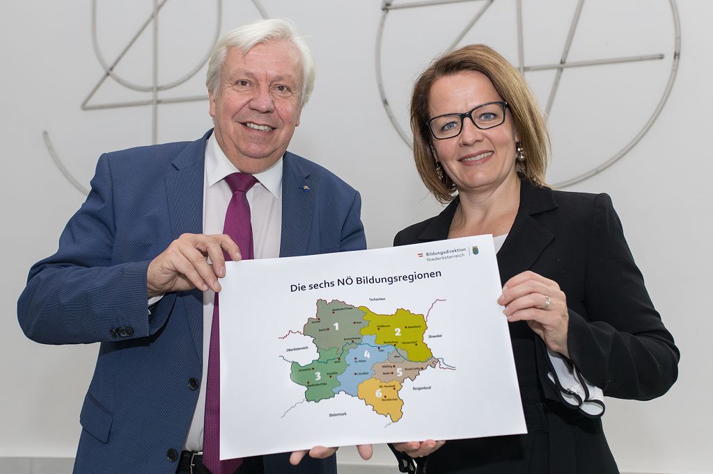 Ab November gibt es in Niederösterreich sechs Bildungsregionen