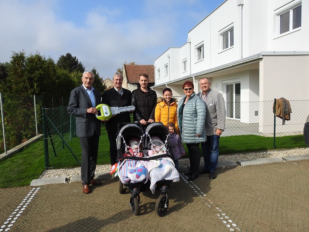 Gramatneusiedl: Neun Wohnungen und vier Reihenhäuser übergeben