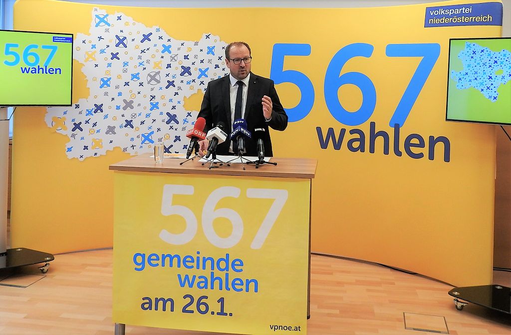 Gemeindewahlen 2020: VPNÖ startet Wahlkampf erst nach den Feiertagen