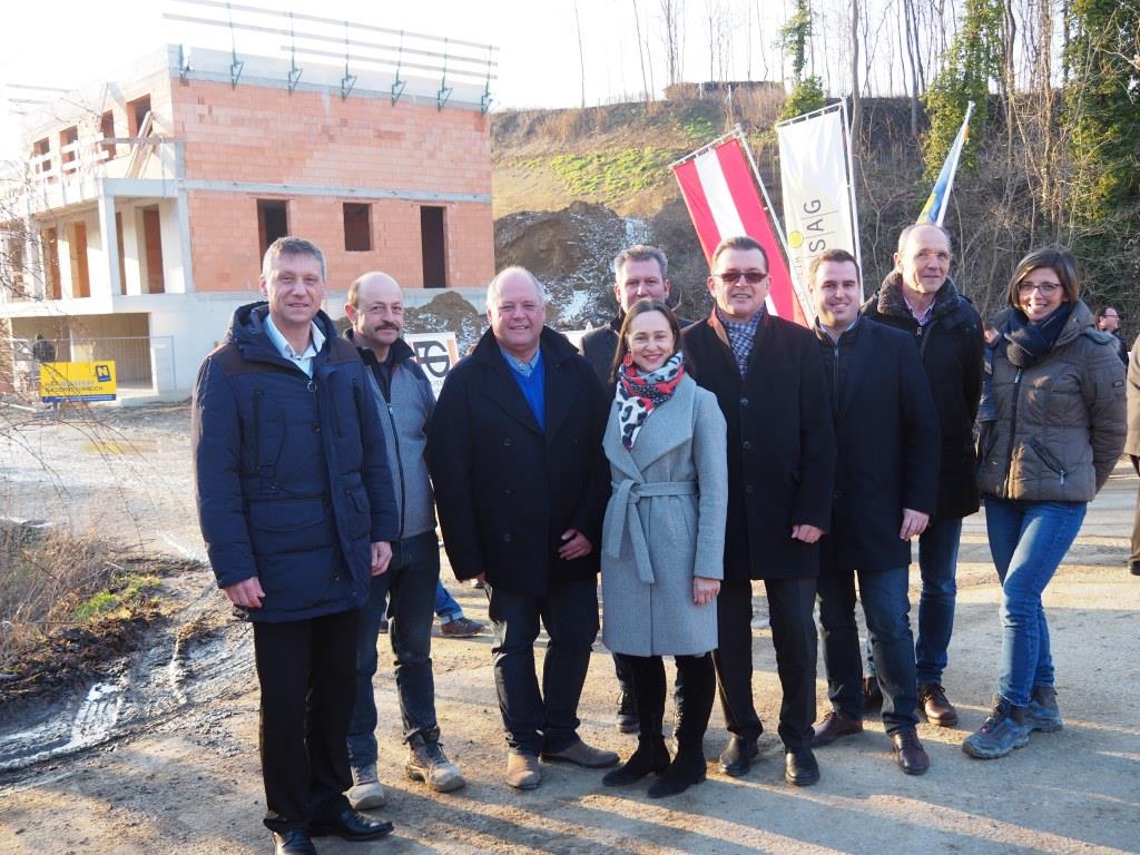 GEDESAG feiert Gleichenfeier in Stratzing
