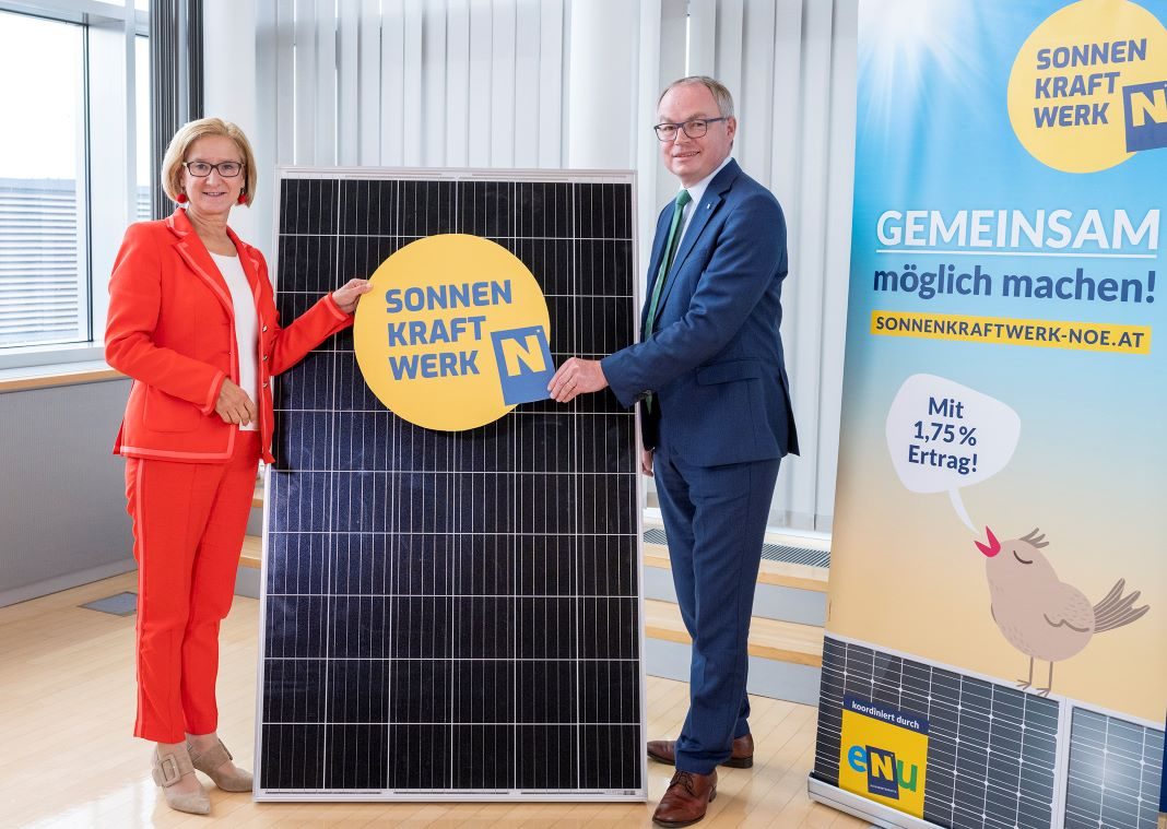 Bürgerbeteiligung „Sonnenkraftwerk Niederösterreich“ präsentiert