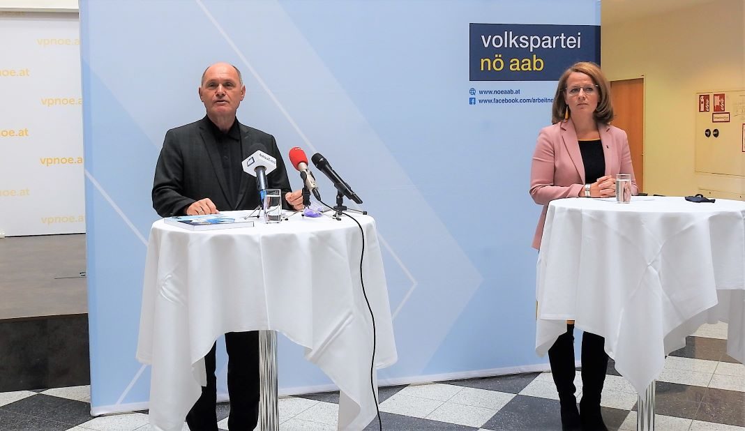 NÖAAB: Sobotka übergibt an Teschl-Hofmeister bei virtuellem Landestag
