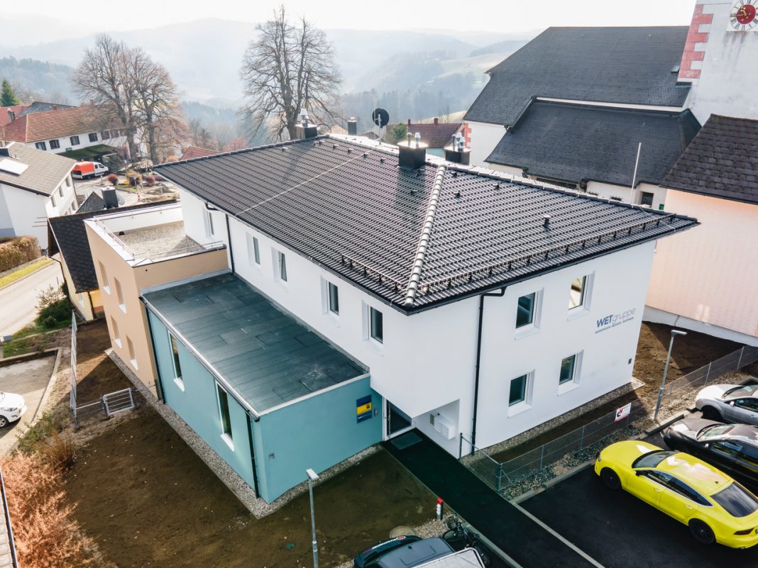 Die neue Wohnhausanlager der Gebau-Niobau in Hochneukirchen (Bildquelle: Herz und Auge Fotografie - Stefan Seyfert)