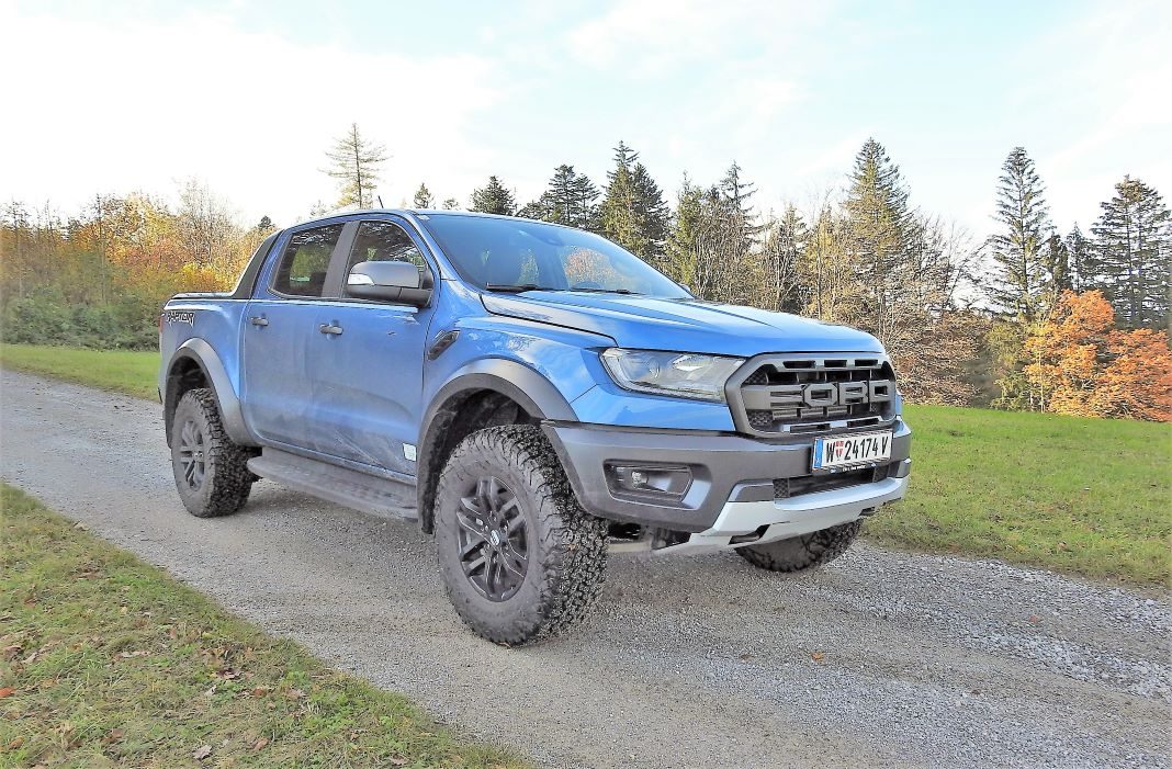 Der Ford Ranger Raptor 2.0 EcoBlue im Guten Tag Österreich Autotest (Bildquelle: Thomas Resch)