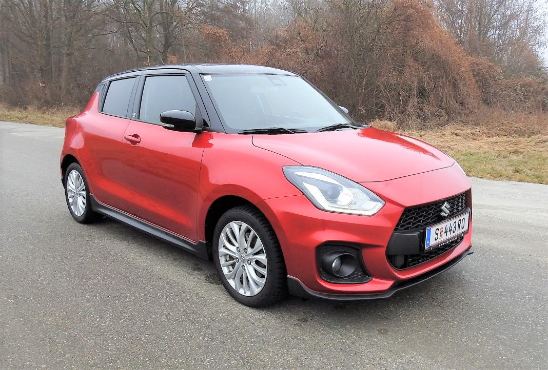 Der Suzuki Swift Sport Hybrid 1.4 im Guten Tag Österreich Autotest (Bildquelle: Thomas Resch)