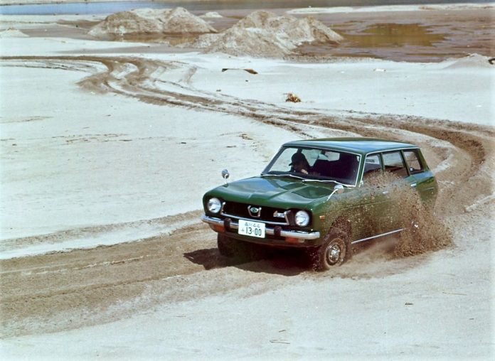 Der Subaru Leone 4WD Station Wagon gilt als Startschuss für die Massenfertigung von Allrad-PKWs <small> (Bildquelle: Subaru) </small> Der Subaru Leone 4WD Station Wagon gilt als Startschuss für die Massenfertigung von Allrad-PKWs (Bildquelle: Subaru)
