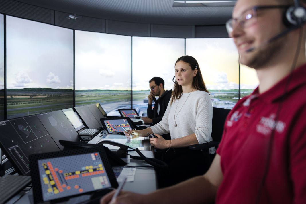 Der Austro Control Tower-Simulator in Wien (Bildquelle: LUKAS LORENZ)