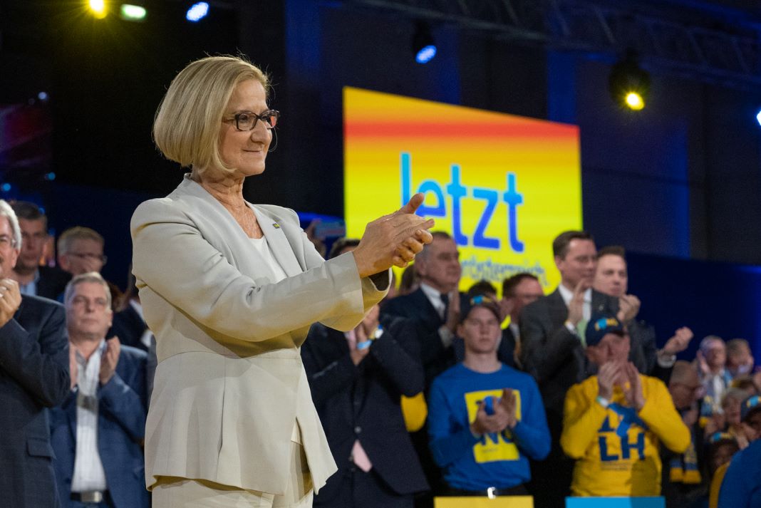 Landeshauptfrau Johanna Mikl-Leitner beim Wahlkampfauftakt der Volkspartei NÖ in St. Pölten (Bildquelle: VPNÖ)