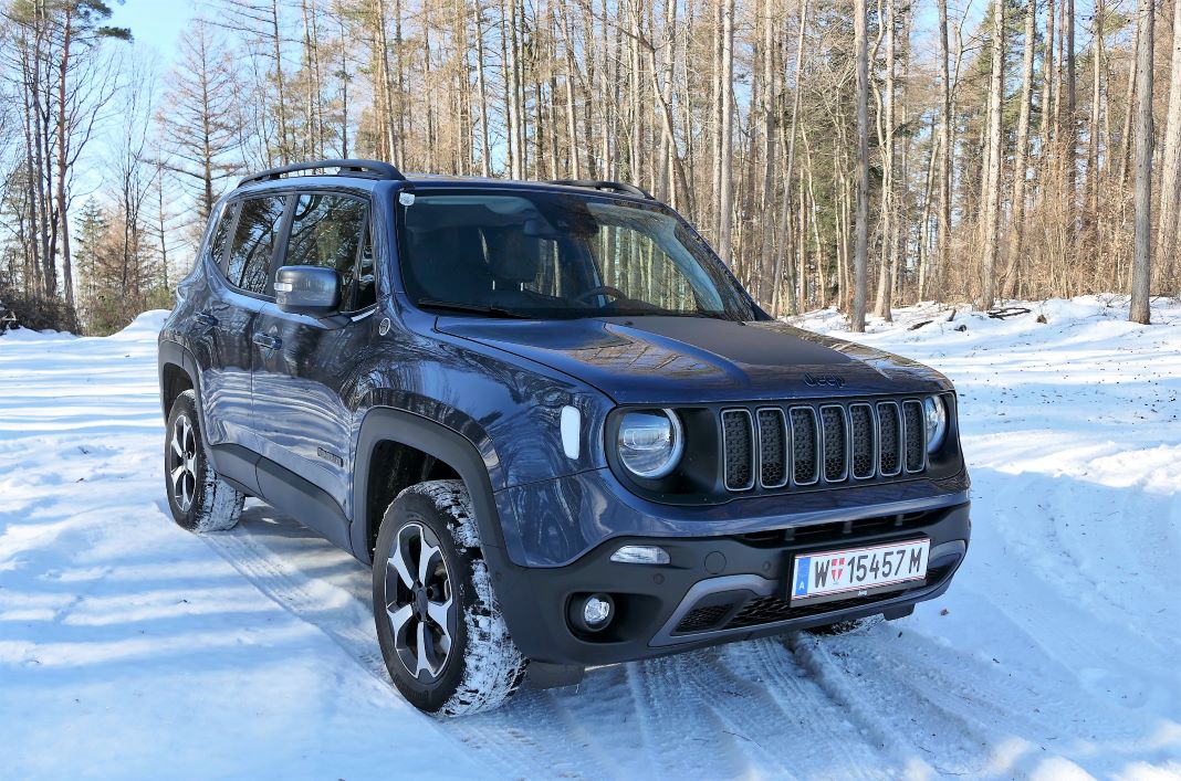 Der Jeep Renegade PHEV Trailhawk im Guten Tag Österreich Autotest (Bildquelle: Thomas Resch)