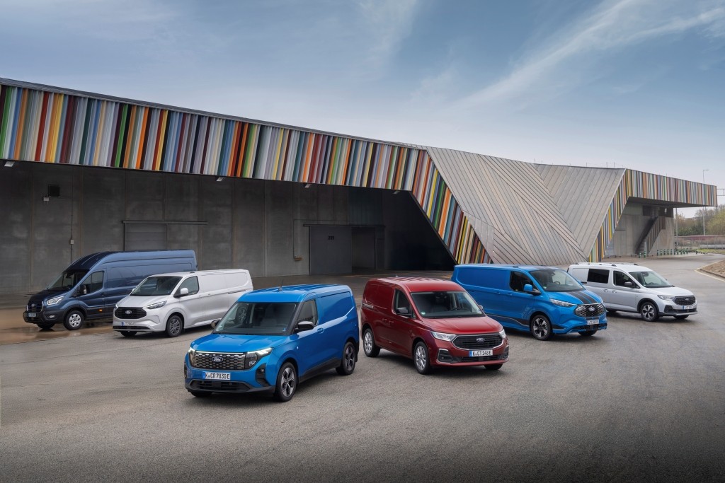 Ford Österreich blickt mit seiner Nutzfahrzeugflotte optimistisch in die Zukunft (Foto: Ford)