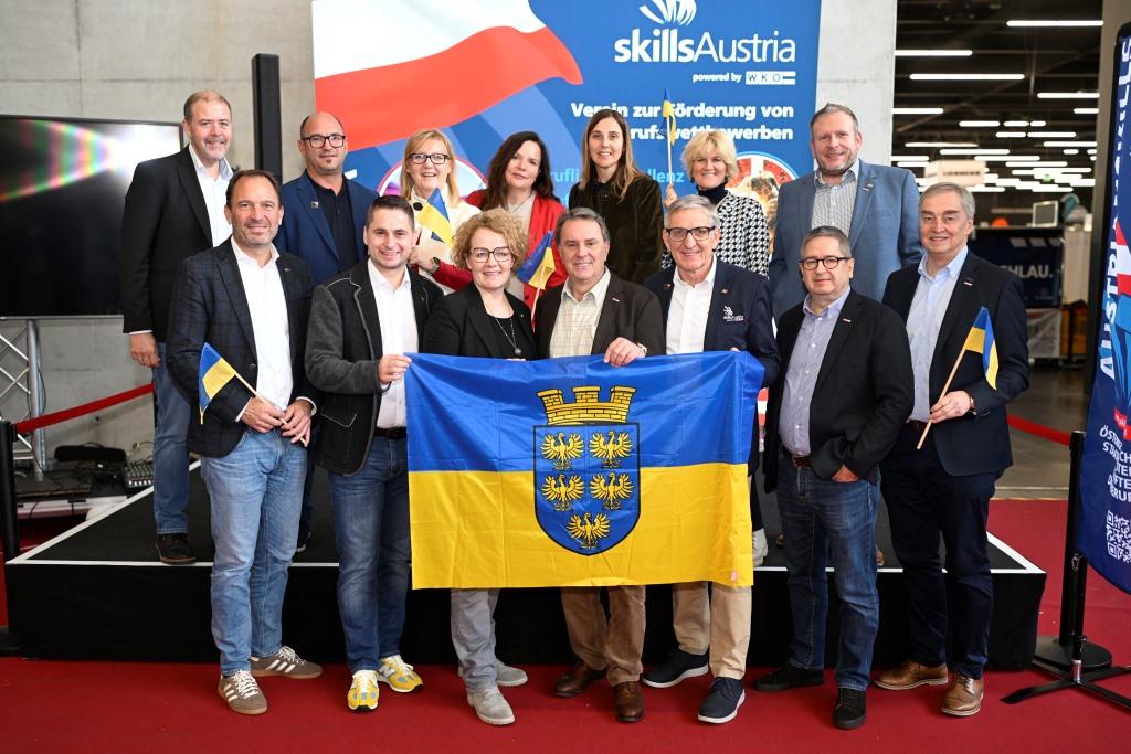 Die NÖ Delegation zeigte sich beeindruckt von den Leistungen der niederösterreichischen Teilnehmerinnen und Teilnehmer