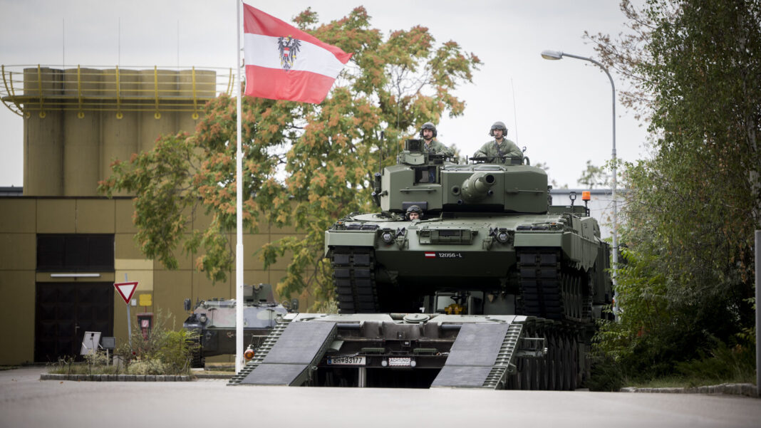 Bundesheer: Modernisierte Panzer stärken Österreichs Landesverteidigung