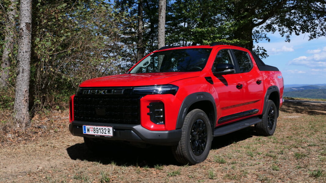 Der kraftvolle Maxus T60 Allrad-Pickup zeigte sich im Guten Tag Österreich Autotest als komfortabler und geländegängiger Begleiter