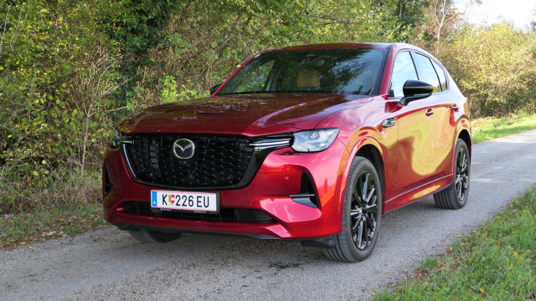 Der elegante Mazda CX-60 zeigte sich im Guten Tag Österreich Autotest als idealer Langstrecken-Begleiter