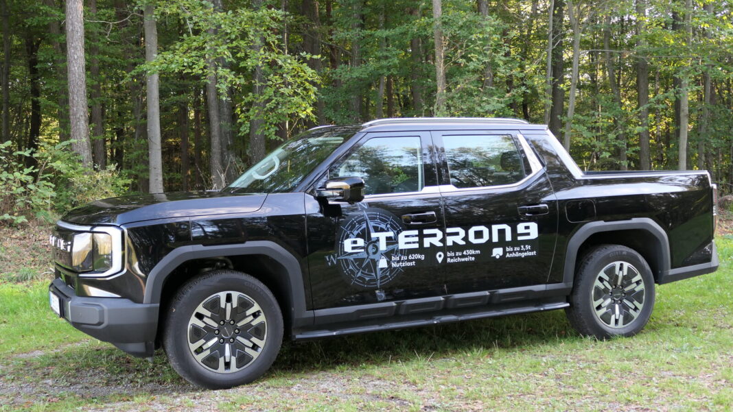 Der vollelektrische Maxus eTerron 9 überzeugte im Guten Tag Österreich Autotest als kraftvoller Allrounder