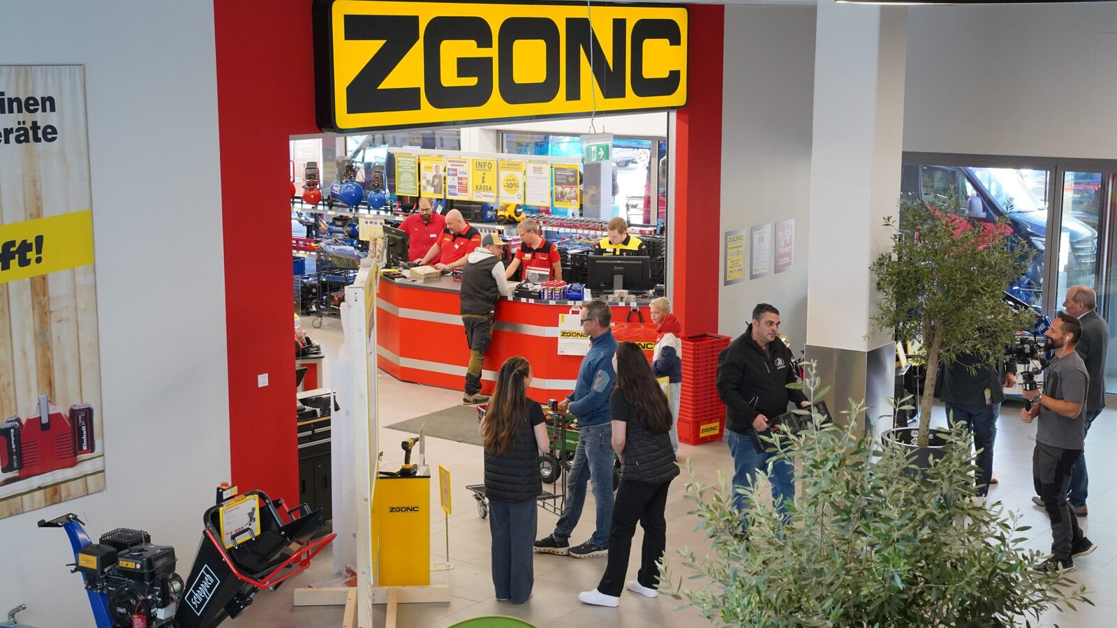 ZGONC eröffnete am 29. Oktober die 39. Filiale in Saalfelden und expandiert damit weiter gen Westen