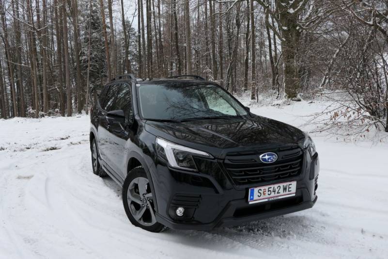 Die Black Edition des Subaru Forester Modelljahrgang 2023 im Guten Tag Österreich Autotest (Bildquelle: Thomas Resch)