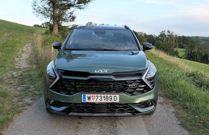 Der neue Kia Sportage GT-Line 1.6 T-GDI 48V Mildhybrid mit DCT und AWD im Guten Tag Österreich Autotest (Bildquelle: Thomas Resch)