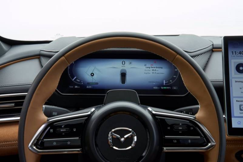 Eleganz trifft Elektromobilität – der Mazda 6e Takumi Plus im Guten Tag Österreich Autotest (Foto: Mazda)