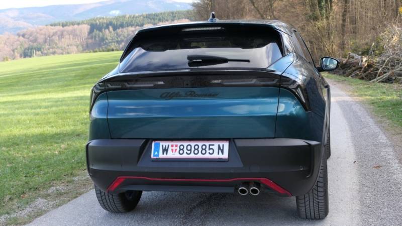 Der Alfa Romeo Junior Ibrida Speciale im Guten Tag Österreich Autotest (Foto: Thomas Resch)