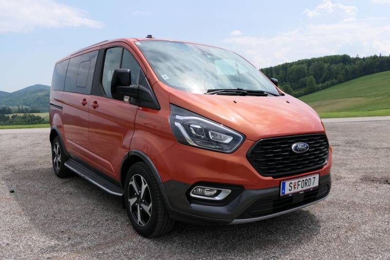 Der Ford Tourneo Custom Active im Guten Tag Österreich Autotest (Bildquelle: Thomas Resch)