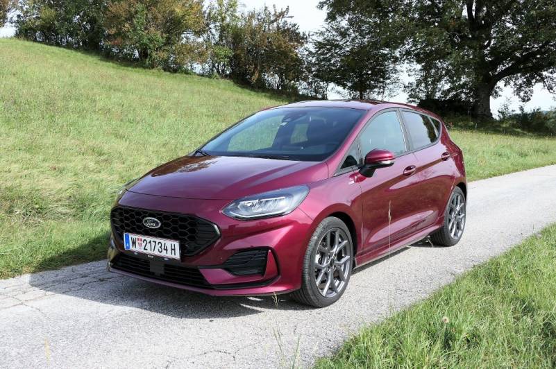 Der Ford Fiesta 1.0 EcoBoost mHEV ST-Line im Guten Tag Österreich Autotest (Bildquelle: Thomas Resch)