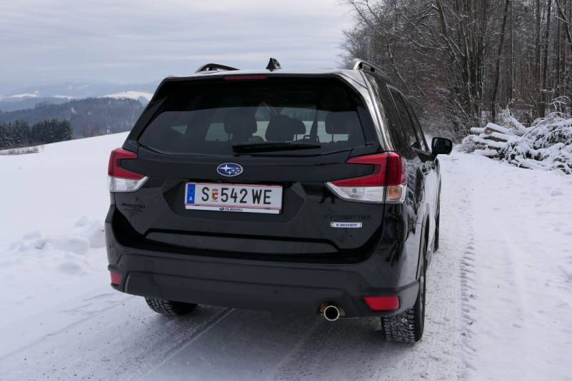 Die Black Edition des Subaru Forester Modelljahrgang 2023 im Guten Tag Österreich Autotest (Bildquelle: Thomas Resch)