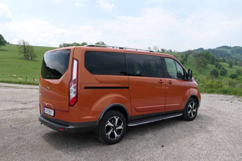 Der Ford Tourneo Custom Active im Guten Tag Österreich Autotest (Bildquelle: Thomas Resch)