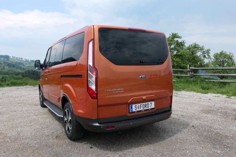 Der Ford Tourneo Custom Active im Guten Tag Österreich Autotest (Bildquelle: Thomas Resch)